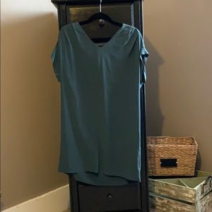 Like New Silk Dress with Open Back